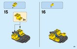 Notice / Instructions de Montage - LEGO - 60152 - Sweeper & Excavator: Page 23