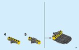 Notice / Instructions de Montage - LEGO - 60152 - Sweeper & Excavator: Page 21