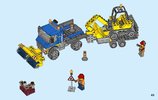 Notice / Instructions de Montage - LEGO - City - 60152 - Le déblayage du chantier: Page 43