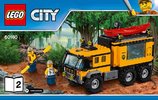 Notice / Instructions de Montage - LEGO - City - 60160 - Le laboratoire mobile de la jungle: Page 1