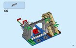 Notice / Instructions de Montage - LEGO - City - 60160 - Le laboratoire mobile de la jungle: Page 57