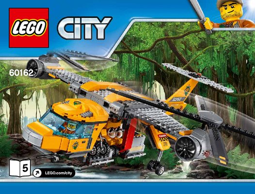 Notice / Instructions de Montage - LEGO - City - 60162 - L'installation du camp de base: Page 1