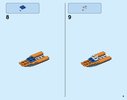 Notice / Instructions de Montage - LEGO - City - 60164 - L'hydravion de secours en mer: Page 9