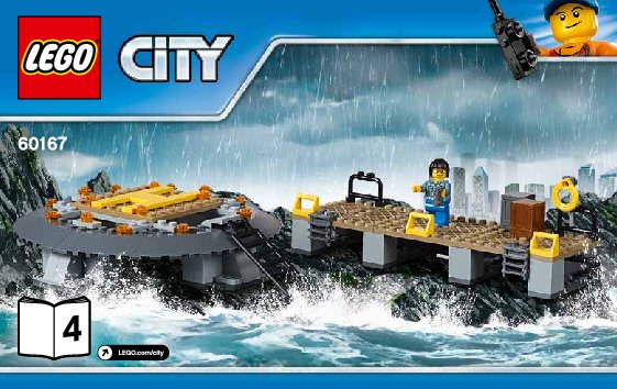 Notice / Instructions de Montage - LEGO - City - 60167 - Le QG des garde-côtes: Page 1