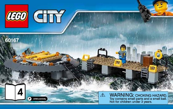 Notice / Instructions de Montage - LEGO - City - 60167 - Le QG des garde-côtes: Page 1