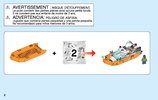 Notice / Instructions de Montage - LEGO - City - 60168 - Le sauvetage du voilier: Page 2