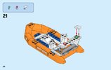 Notice / Instructions de Montage - LEGO - City - 60168 - Le sauvetage du voilier: Page 24