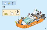 Notice / Instructions de Montage - LEGO - City - 60168 - Le sauvetage du voilier: Page 37