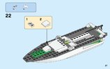 Notice / Instructions de Montage - LEGO - City - 60168 - Le sauvetage du voilier: Page 27