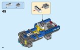 Notice / Instructions de Montage - LEGO - City - 60172 - La course-poursuite en montagne: Page 44