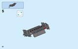 Notice / Instructions de Montage - LEGO - City - 60172 - La course-poursuite en montagne: Page 22