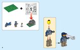 Notice / Instructions de Montage - LEGO - City - 60172 - La course-poursuite en montagne: Page 4