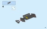 Notice / Instructions de Montage - LEGO - City - 60172 - La course-poursuite en montagne: Page 23