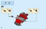 Notice / Instructions de Montage - LEGO - City - 60172 - La course-poursuite en montagne: Page 40