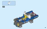 Notice / Instructions de Montage - LEGO - City - 60172 - La course-poursuite en montagne: Page 45