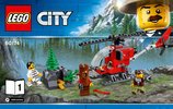 Notice / Instructions de Montage - LEGO - City - 60174 - Le poste de police de montagne: Page 1