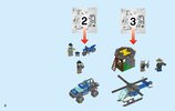 Notice / Instructions de Montage - LEGO - City - 60174 - Le poste de police de montagne: Page 2