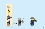 Notice / Instructions de Montage - LEGO - City - 60174 - Le poste de police de montagne: Page 33