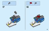 Notice / Instructions de Montage - LEGO - City - 60174 - Le poste de police de montagne: Page 57