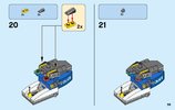 Notice / Instructions de Montage - LEGO - City - 60174 - Le poste de police de montagne: Page 59