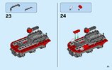 Notice / Instructions de Montage - LEGO - City - 60175 - Le braquage par la rivière: Page 23