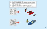 Notice / Instructions de Montage - LEGO - City - 60176 - L'arrestation en hors-bord: Page 3