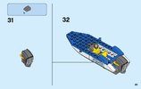 Notice / Instructions de Montage - LEGO - City - 60176 - L'arrestation en hors-bord: Page 45