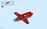 Notice / Instructions de Montage - LEGO - City - 60177 - Le jet de voltige: Page 22