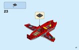 Notice / Instructions de Montage - LEGO - City - 60177 - Le jet de voltige: Page 27