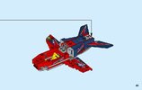 Notice / Instructions de Montage - LEGO - City - 60177 - Le jet de voltige: Page 45