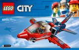 Notice / Instructions de Montage - LEGO - City - 60177 - Le jet de voltige: Page 1