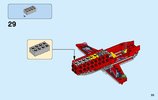 Notice / Instructions de Montage - LEGO - City - 60177 - Le jet de voltige: Page 33