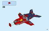 Notice / Instructions de Montage - LEGO - City - 60177 - Le jet de voltige: Page 47