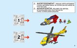 Notice / Instructions de Montage - LEGO - City - 60179 - L'hélicoptère-ambulance: Page 3