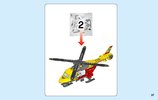 Notice / Instructions de Montage - LEGO - City - 60179 - L'hélicoptère-ambulance: Page 37