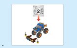 Notice / Instructions de Montage - LEGO - City - 60180 - Le Monster Truck: Page 40