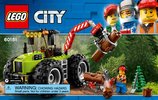 Notice / Instructions de Montage - LEGO - City - 60181 - Le tracteur forestier: Page 1