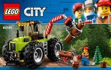 Notice / Instructions de Montage - LEGO - City - 60181 - Le tracteur forestier: Page 1