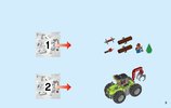 Notice / Instructions de Montage - LEGO - City - 60181 - Le tracteur forestier: Page 3