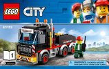 Notice / Instructions de Montage - LEGO - City - 60183 - Le transporteur d'hélicoptère: Page 1