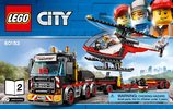 Notice / Instructions de Montage - LEGO - City - 60183 - Le transporteur d'hélicoptère: Page 1