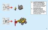 Notice / Instructions de Montage - LEGO - City - 60185 - L'excavatrice avec marteau-piqueur: Page 3