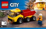 Notice / Instructions de Montage - LEGO - City - 60188 - Le site d'exploration minier: Page 1