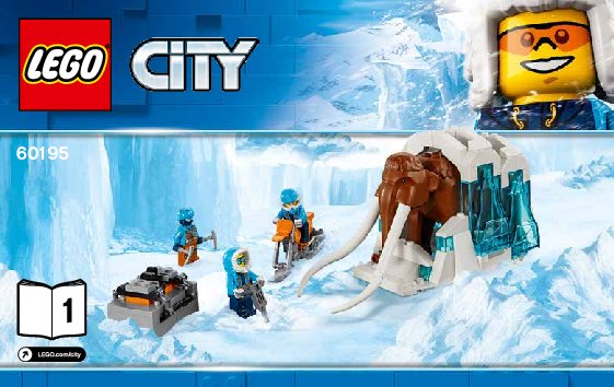 Notice / Instructions de Montage - LEGO - 60195 - Arctic Mobile Exploration Base: Page 1