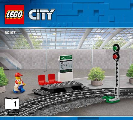 Notice / Instructions de Montage - LEGO - 60197 - Passenger Train: Page 1