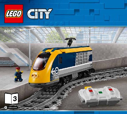 Notice / Instructions de Montage - LEGO - 60197 - Passenger Train: Page 1