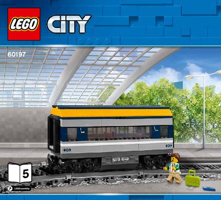 Notice / Instructions de Montage - LEGO - 60197 - Passenger Train: Page 1