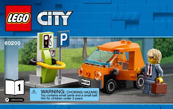 Notice / Instructions de Montage - LEGO - 60200 - Capital City: Page 1