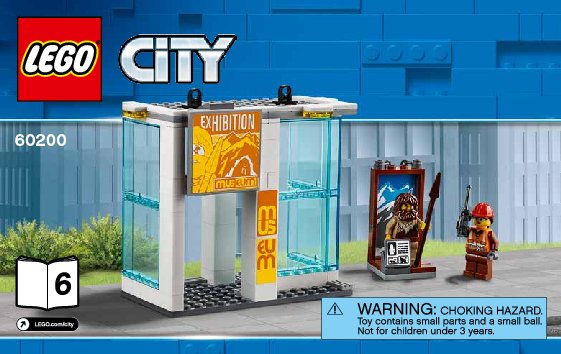 Notice / Instructions de Montage - LEGO - 60200 - Capital City: Page 1