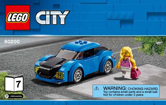 Notice / Instructions de Montage - LEGO - 60200 - Capital City: Page 1